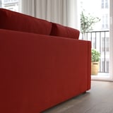 VIMLE 3-seat sofa, Djuparp red-brown