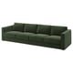 VIMLE 4-seat sofa, Johanneshov dark green