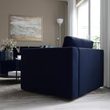VIMLE Armchair, Djuparp dark blue