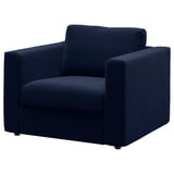 VIMLE Armchair, Djuparp dark blue