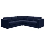 VIMLE Corner sofa, 4-seat, Djuparp dark blue