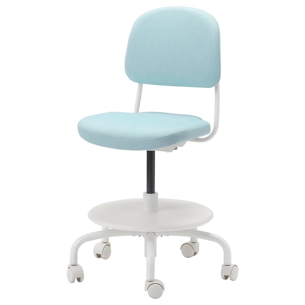 Vimund Children S Desk Chair Vissle Blue Green Ikea