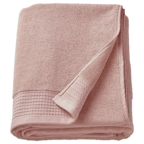 VINARN Light Pink Bath Sheet, 100x150 cm IKEA
