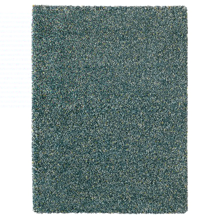 VINDUM blue bluegreen, Rug, high pile, 133x180 cm IKEA