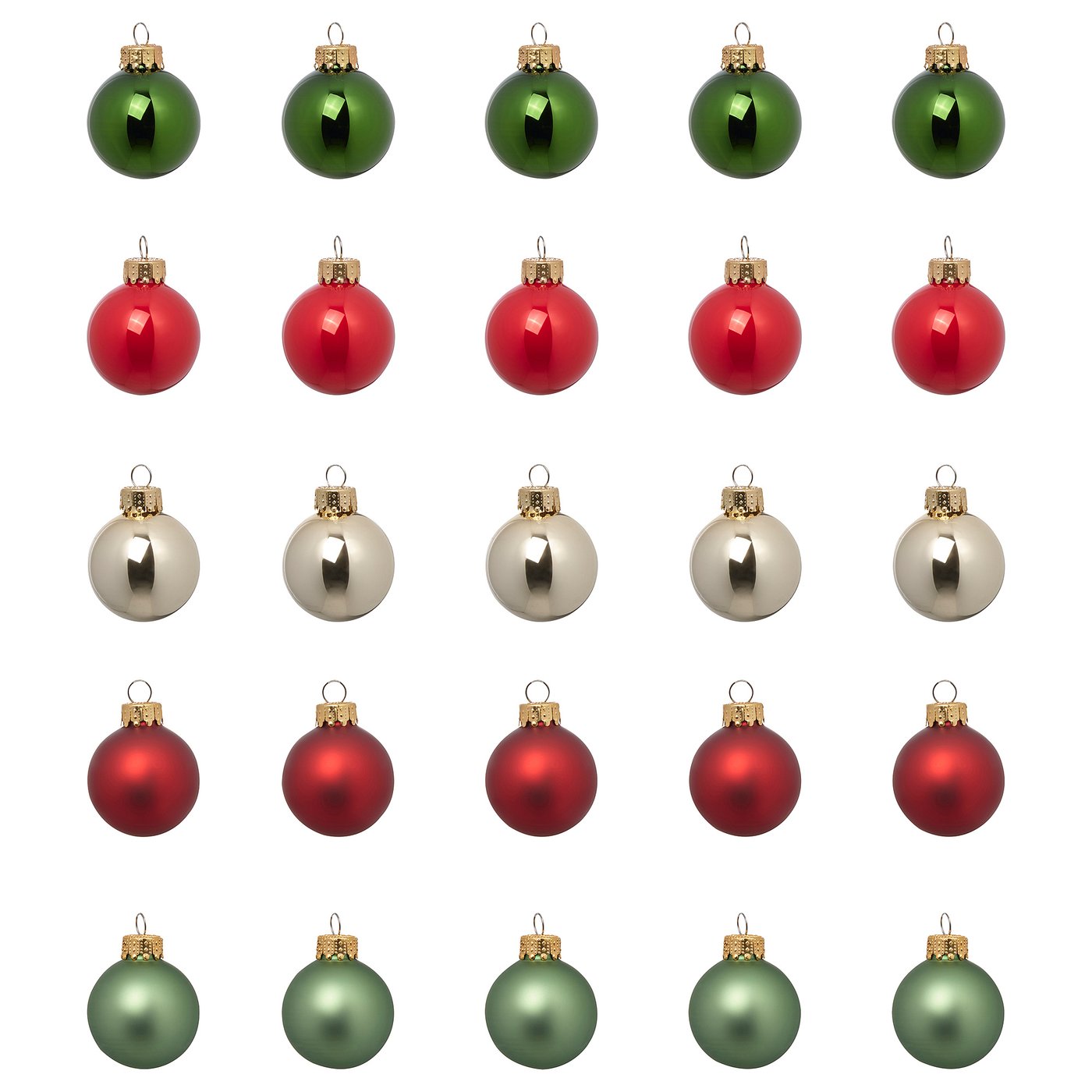 Ikea glass christmas ornaments Clearance