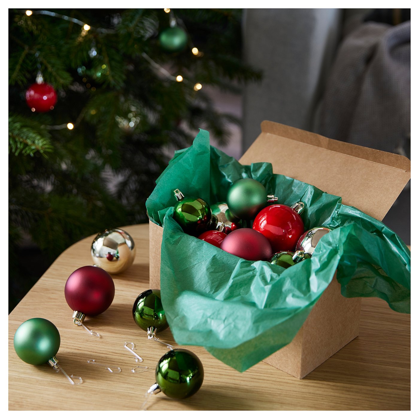 Ikea christmas tree box clearance