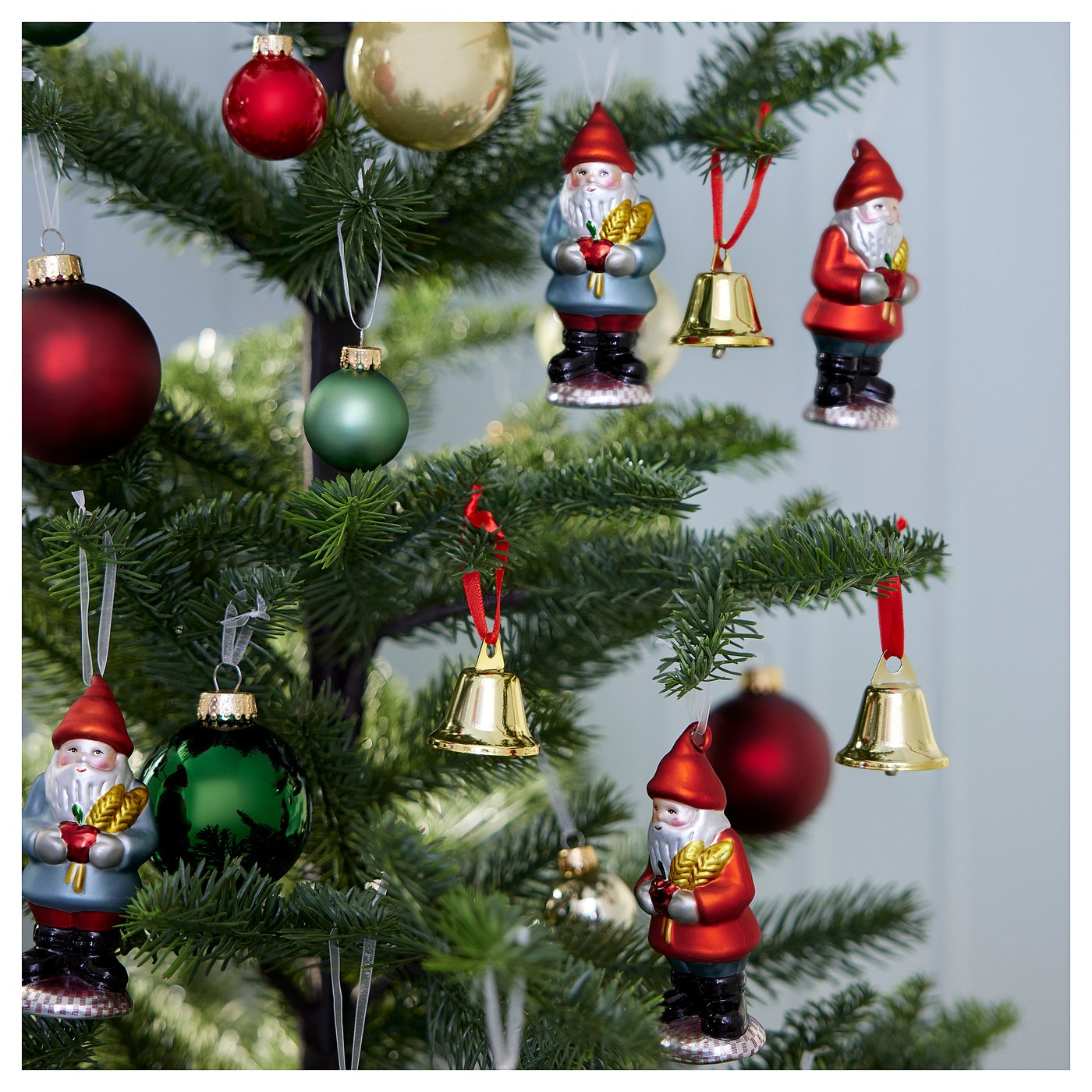 Ikea glass christmas ornaments Clearance