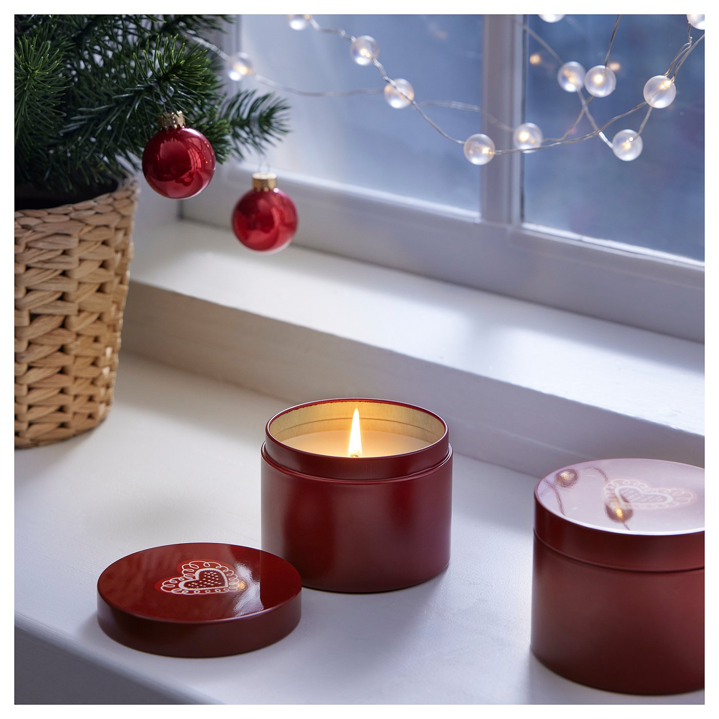 Ikea christmas window candles Clearance