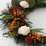 VINTERFINT Wreath, orange/green, 30 cm