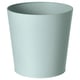 Option: VITLÖK Plant pot, in/outdoor/turquoise, 24 cm