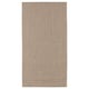 Option: VODSKOV Rug, flatwoven, natural/light grey, 80x150 cm