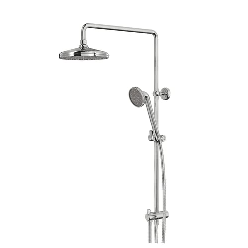 VOXNAN Head/handshower kit with diverter - chrome-plated