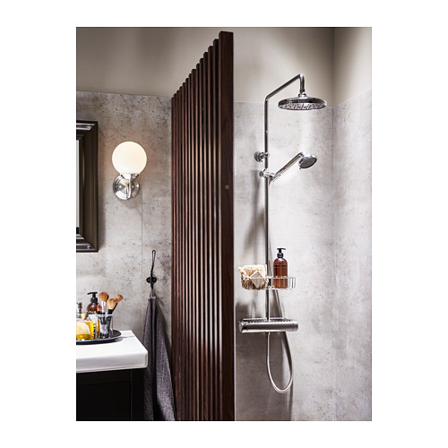 VOXNAN Shower set with thermostatic mixer Chromeplated IKEA