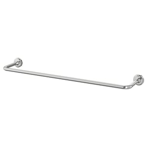 VOXNAN chrome effect, Towel rail, 67 cm - IKEA