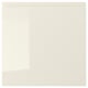 VOXTORP Door, high-gloss light beige, 40x40 cm