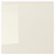 VOXTORP Door, high-gloss light beige, 40x40 cm