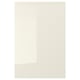 VOXTORP Door, high-gloss light beige, 40x60 cm