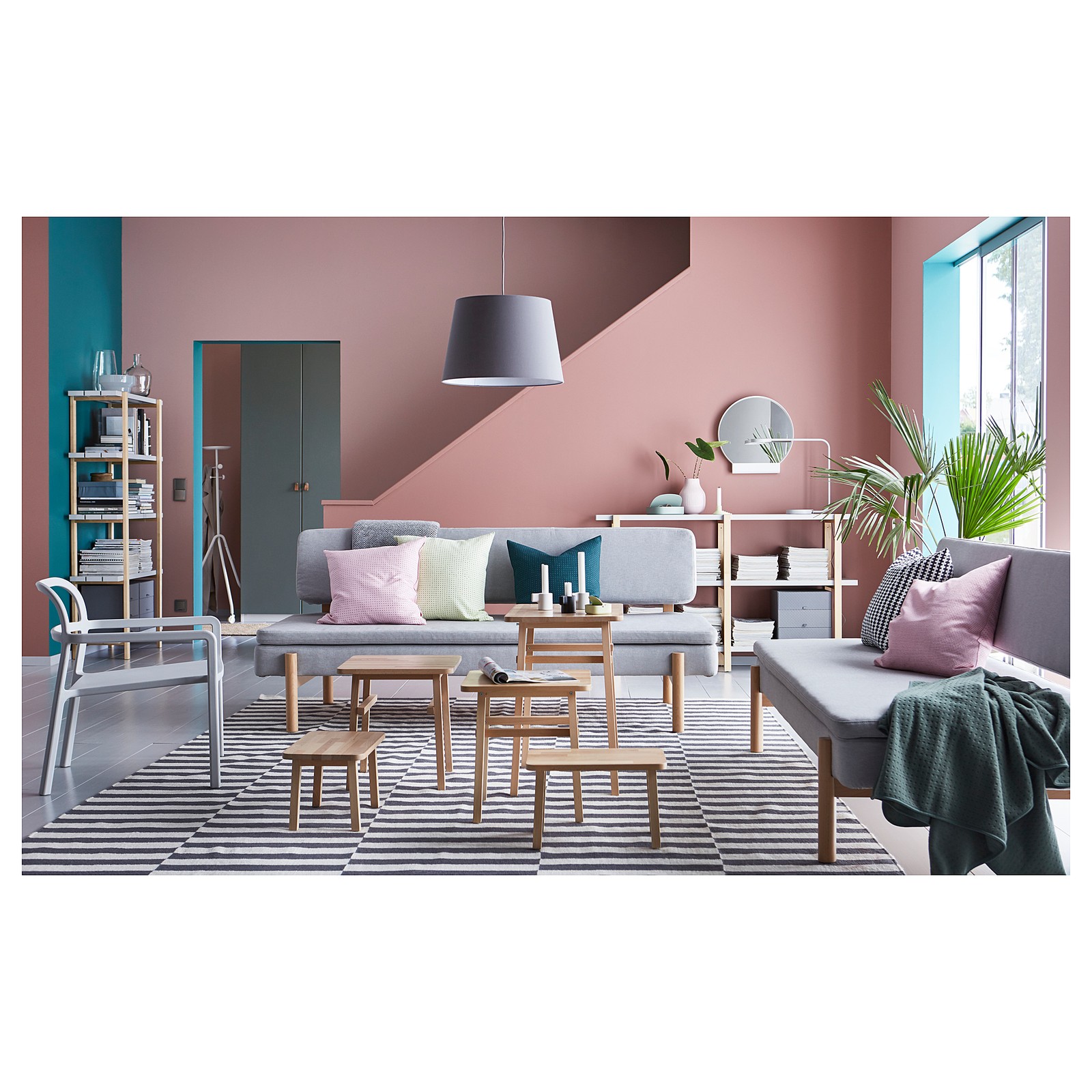 YPPERLIG light grey, LED table lamp IKEA