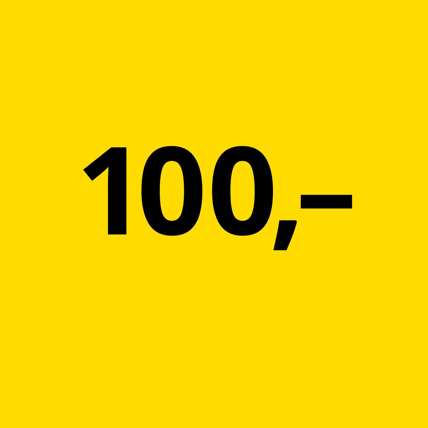 Slevový kupon v hodnotě 100 Kč