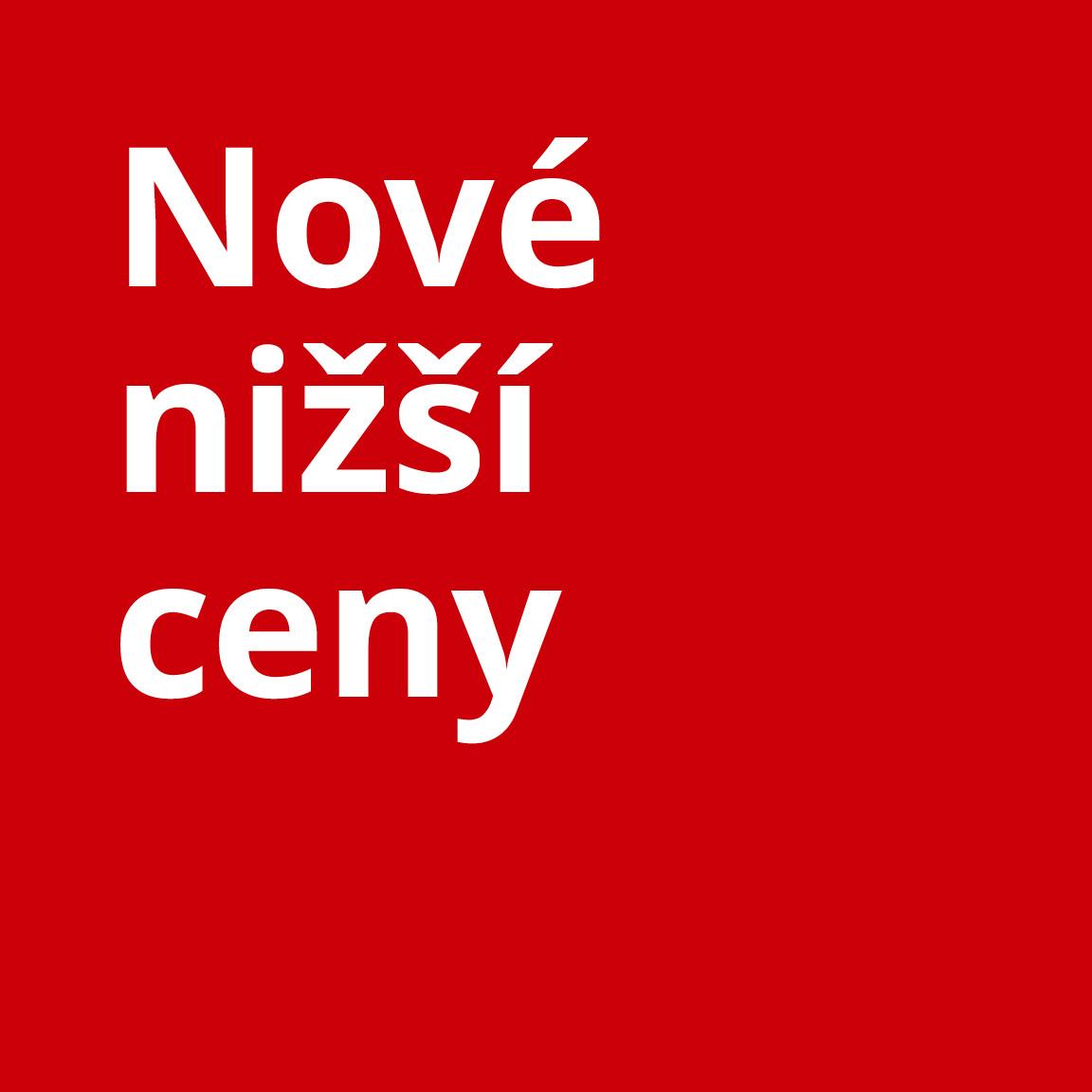 Nové nižší ceny