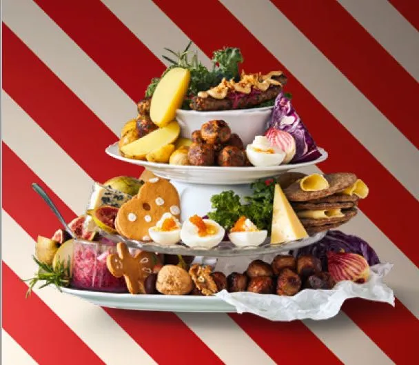 Julbord - das schwedische Weihnachtsbüfett