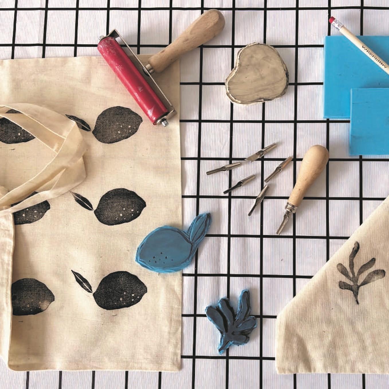 DIY-Workshop: Geschirrtücher bedrucken