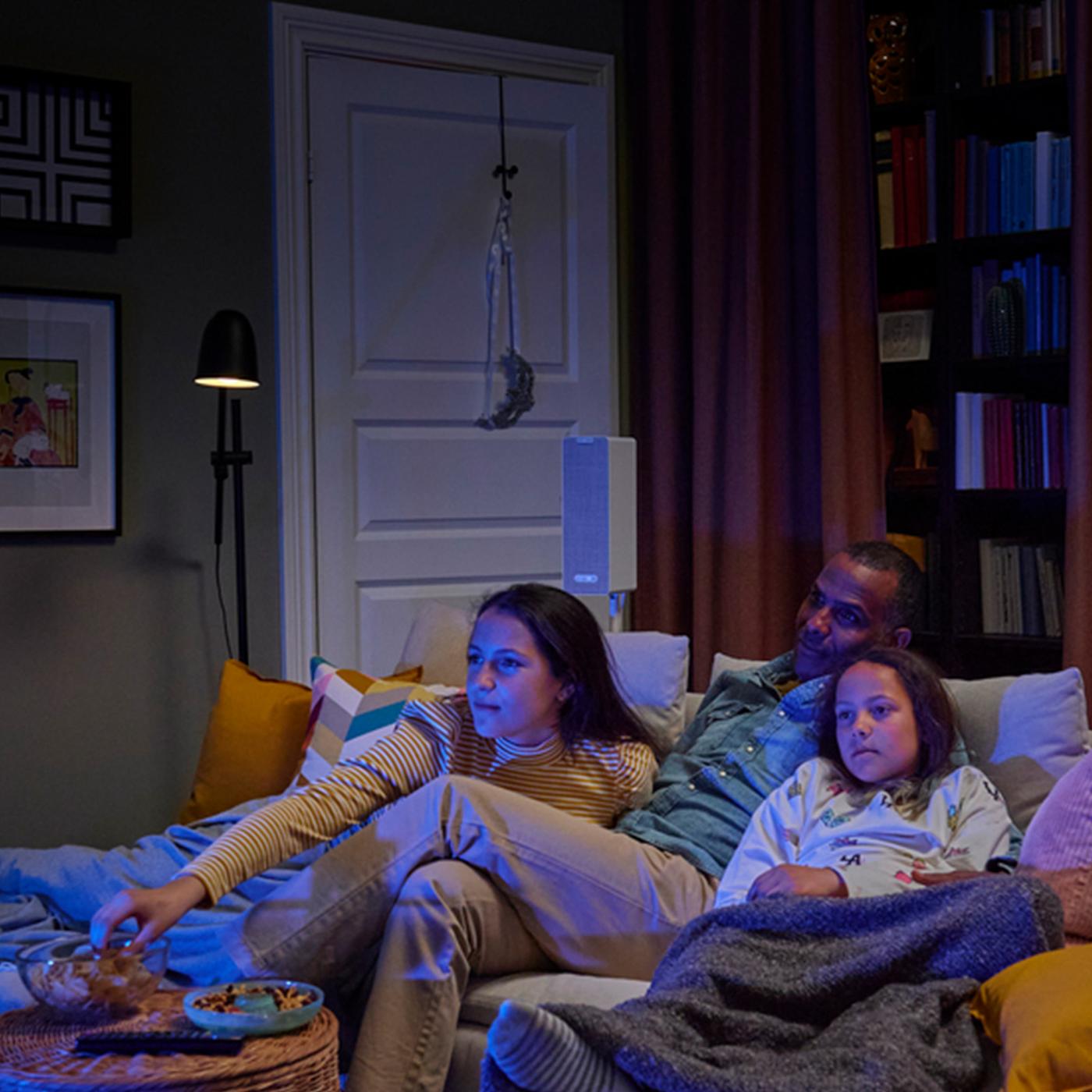 Kino mit dem GOLDENEN SPATZ in der Sofaabteilung