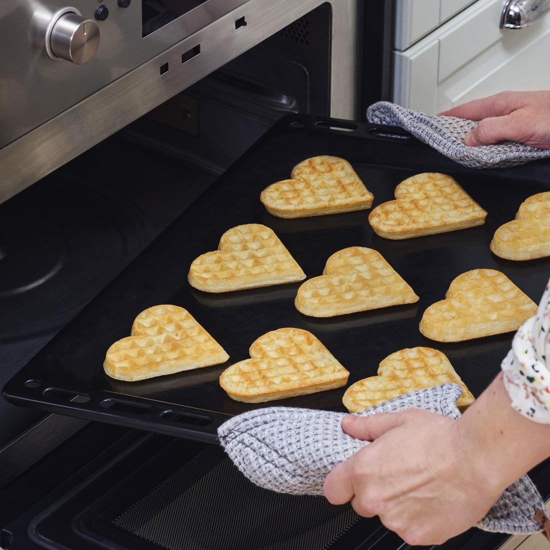 Wir backen Waffeln