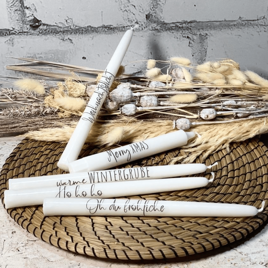 DIY Donnerstag: Deine Weihnachtskerze(n)