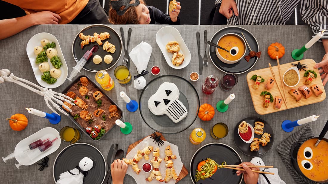 Kundenreise : Halloween- Tischdeko bis Partysnack
