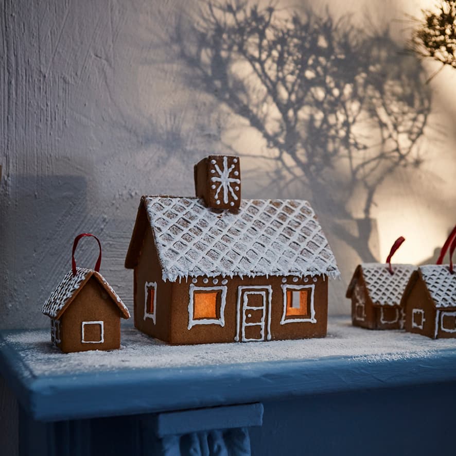 Verziere ein leckeres Pfefferkuchenhaus