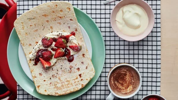 Probier dich durch Schweden - Erdbeerfladenbrot