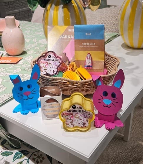 Osterhasenbastel-Aktion für Kinder