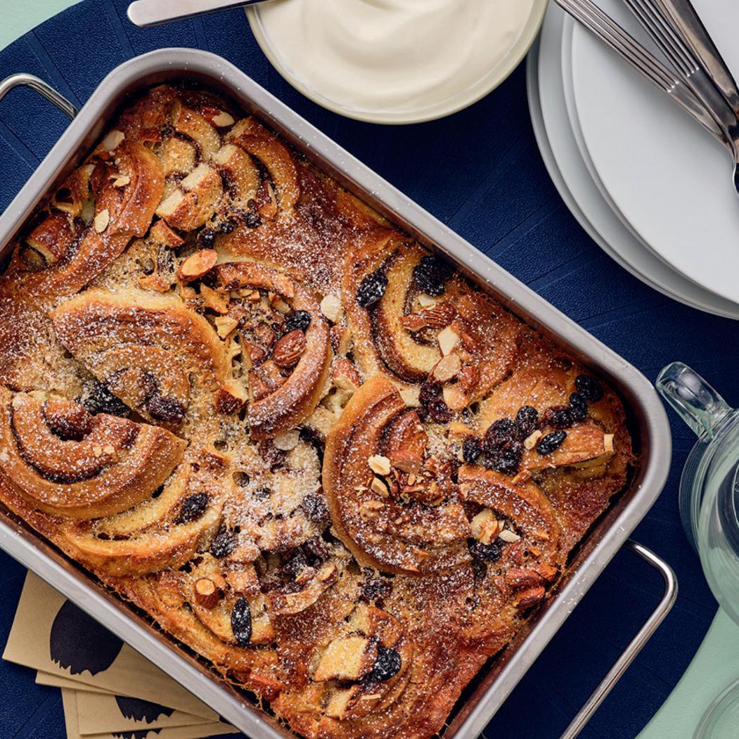 Ran an die Töpfe: Heute Zimtschnecken-Pudding