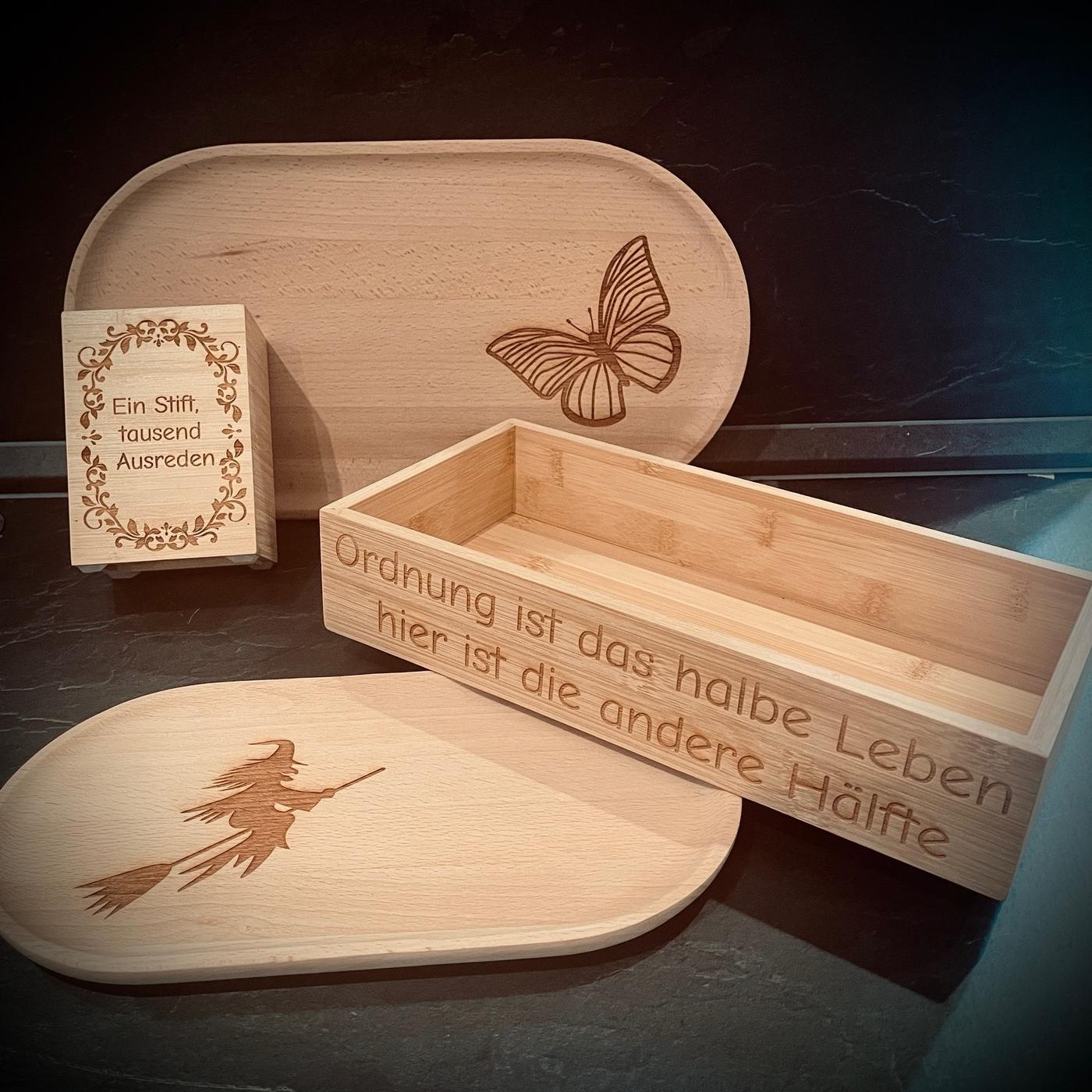 Stick- und Lasergravur-Stand (gebührenpflichtig)