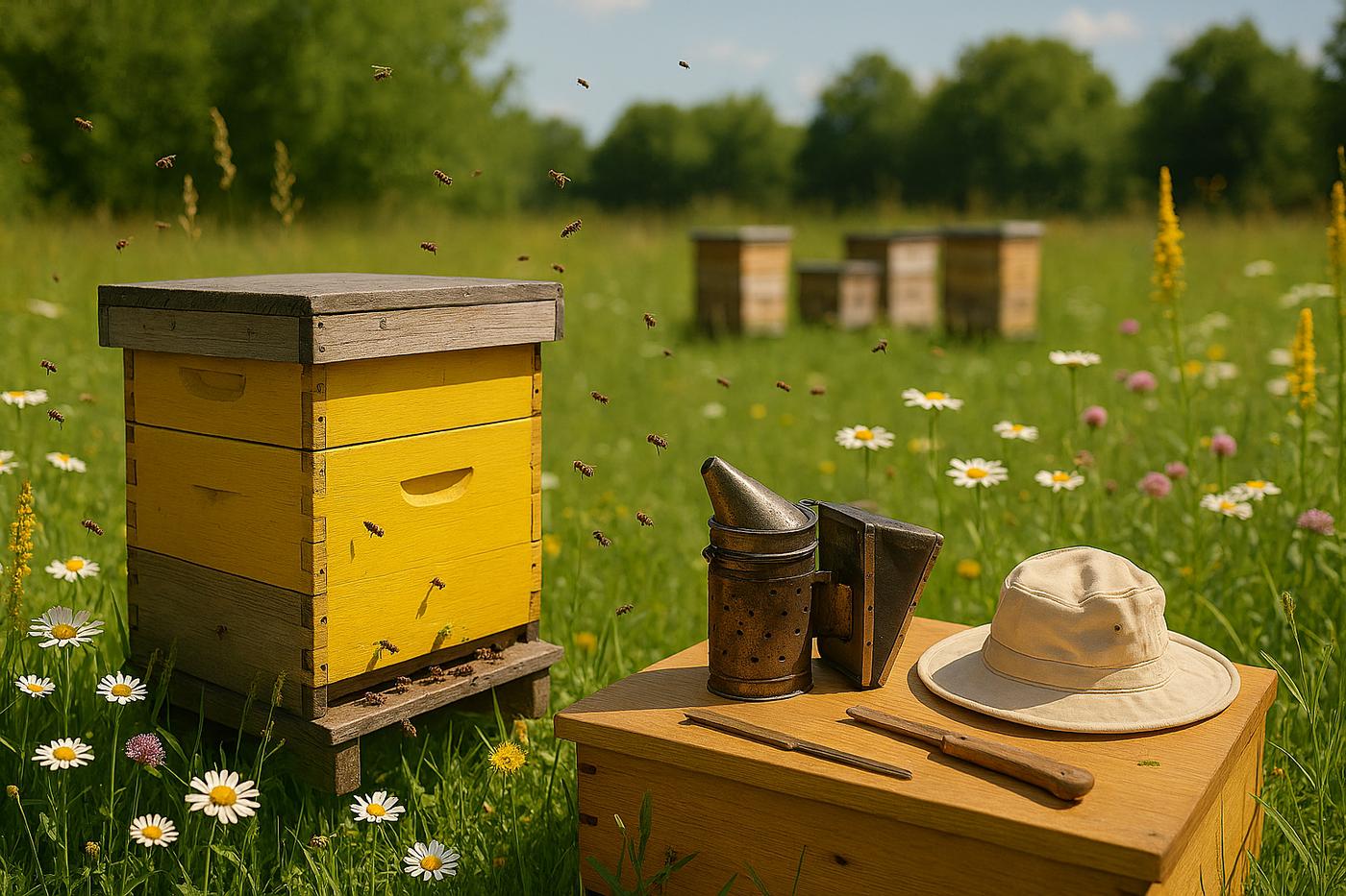 Bienenführung mit der Imkerei Ullmann