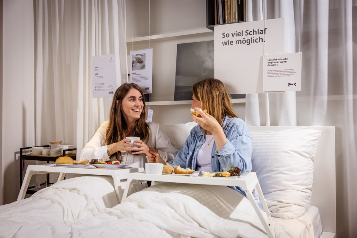 Frühstück im Bett