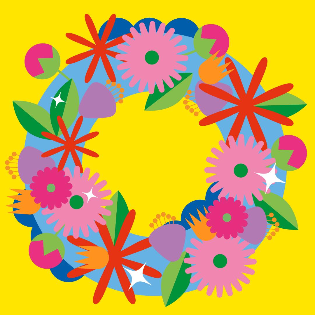 Midsommar - Blumenkranzbinden