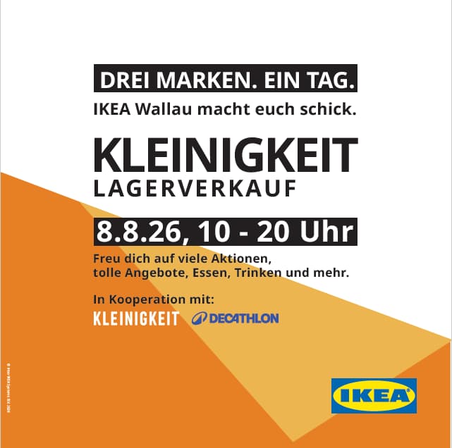 LAGERVERKAUF LABEL KLEINIGKEIT