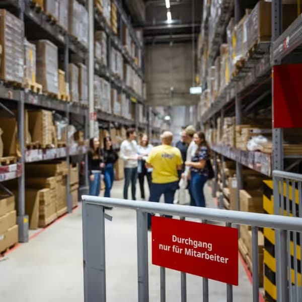 Backstage bei IKEA mit unseren Auszubildenden