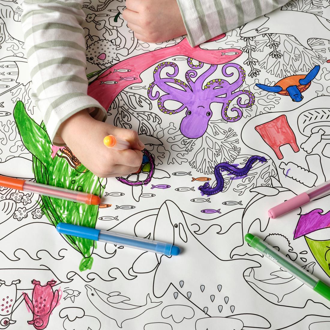 Colour Outside the Lines - Inside IKEA Burlington