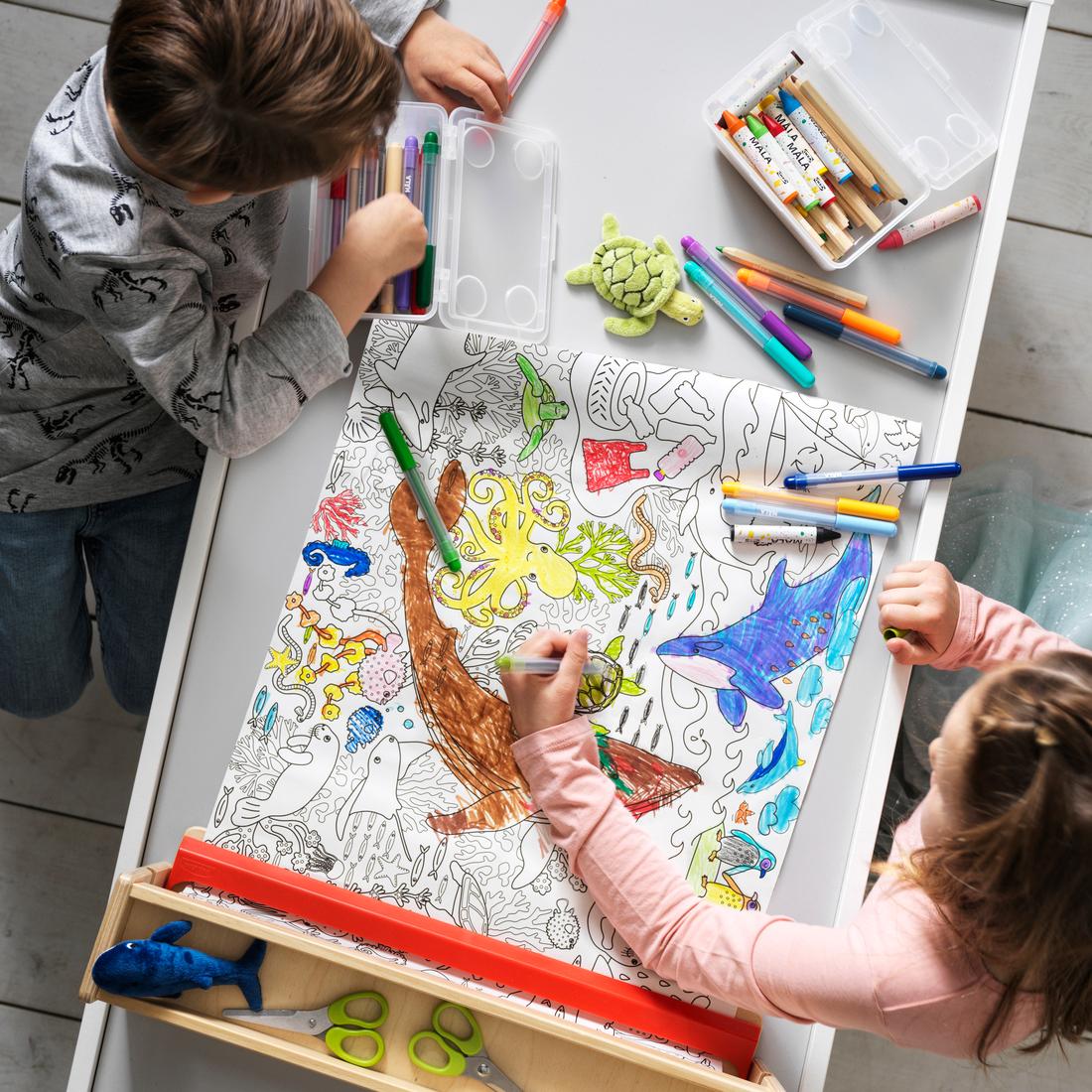 Shark Colouring Activity