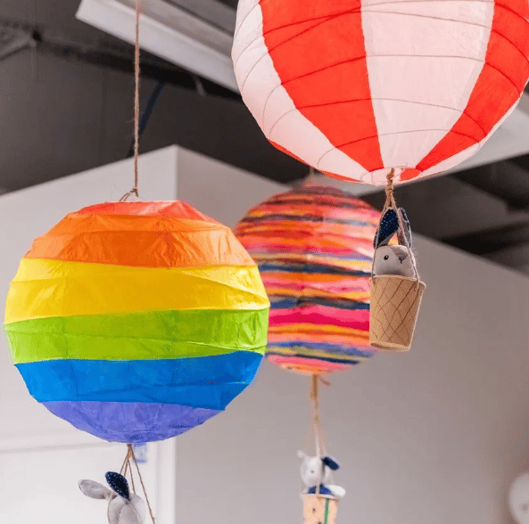Make a hot air balloon