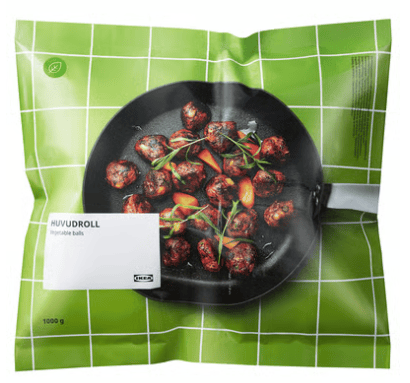 HUVUDROLL Vegetable balls, frozen, 1000g £5.95