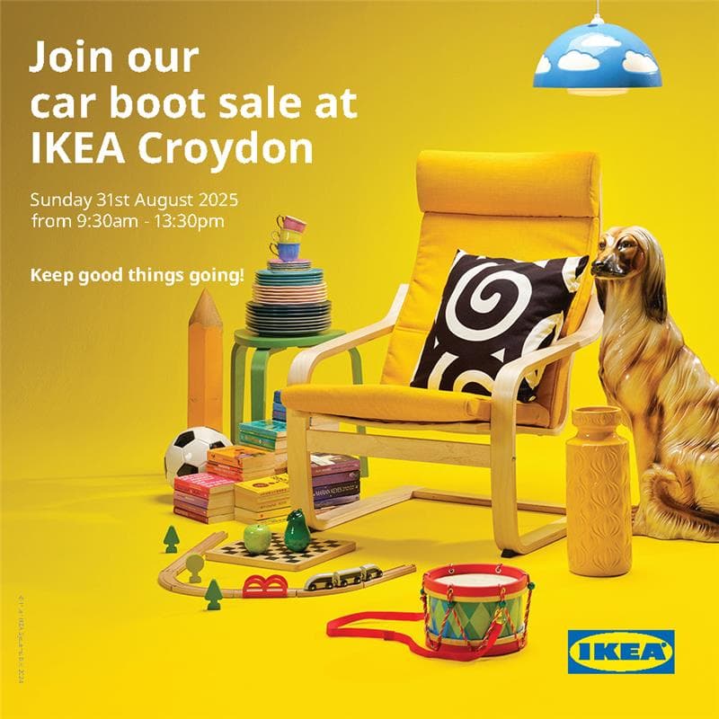 Become a Seller at 'Car Boot Sale IKEA Croydon'