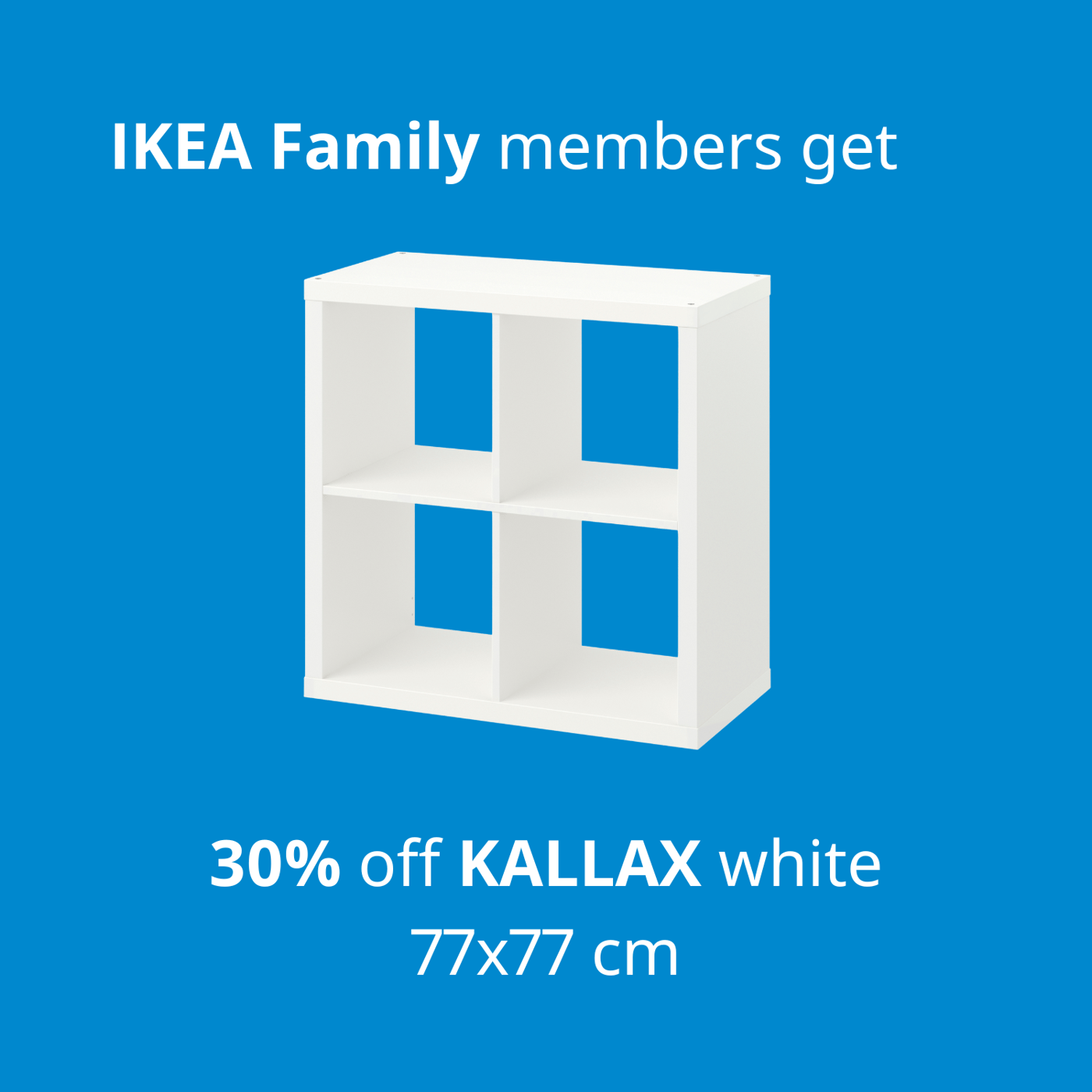 IKEA Family member offer!