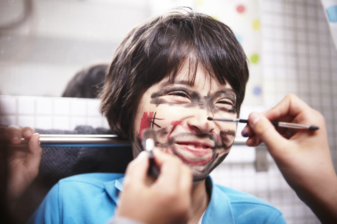 Halloween face painting