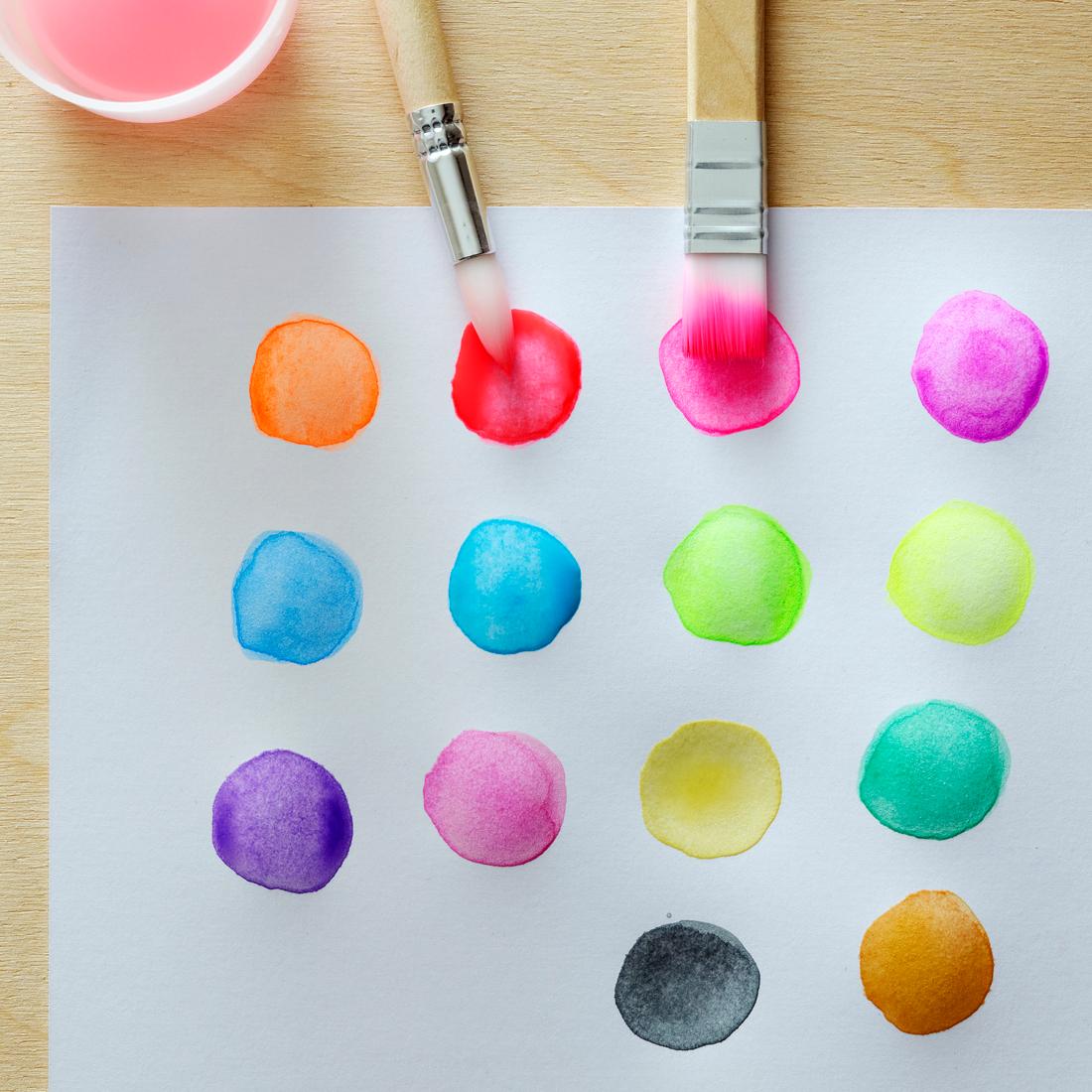 Kid’s Craft: Colourful Cupcakes