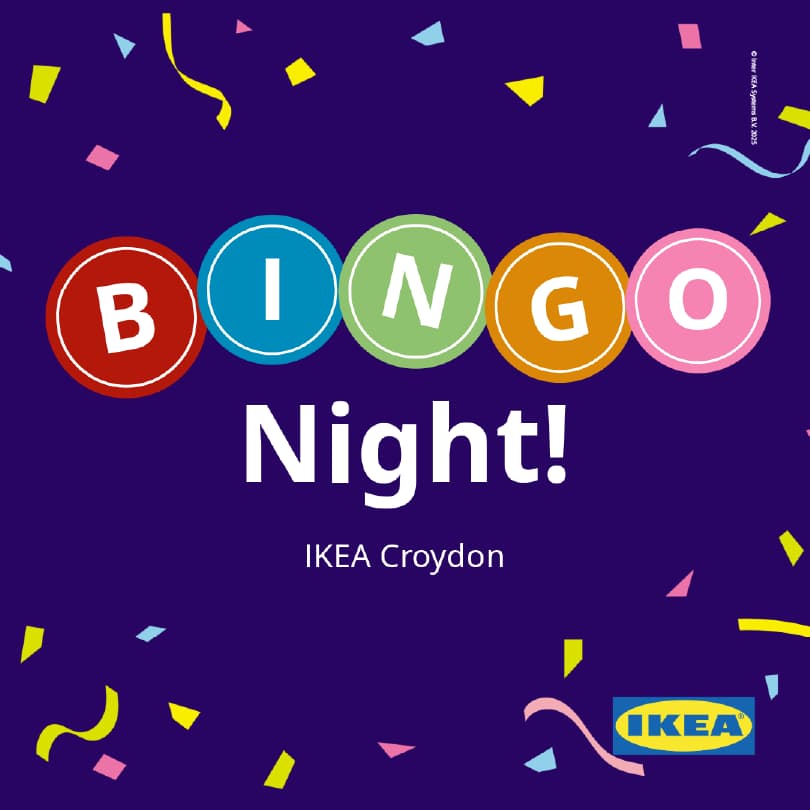 Copy of Eyes Down! Bingo Night at IKEA Croydon