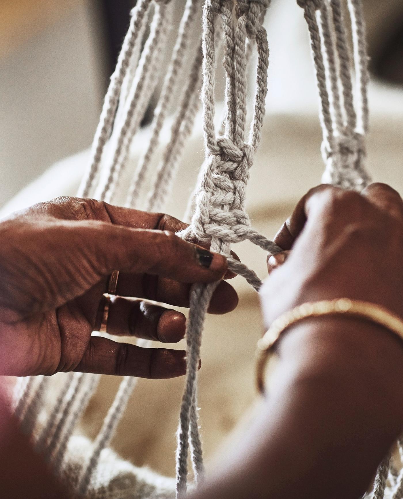 Macramé Planters - Adults only